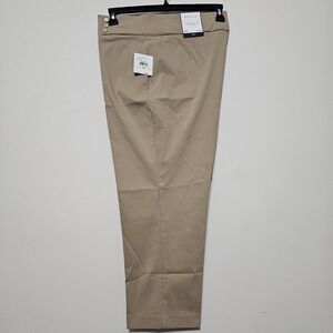 Rafaella Womens Pant Size 18W fit 2X/XXL Stretch Work Capri Elastic Waistband